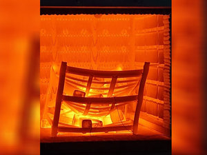 Lò Sưởi 2 Tấn Lò Xử Lý Bắn Ga Đáy Xe Hơi Lò Dập Tắt Lò Xử Lý Nhiệt Công Nghiệp - Product Image 5