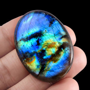 Labradorita Natural para hacer joyas, forma mixta, cabujón suelto, GEMA, tamaño libre, precio al por mayor - Product Image 1