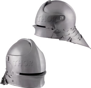 18เกจเหล็กในยุคกลางเยอรมัน Sallet หมวกกันน็อคอัศวินสวมใส่เกราะหมวกกันน็อคกับซับด้านในหมวกกันน็อคทำงาน - Product Image 6