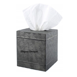 Última llegada de lujo caja de pañuelos cubierta diseñador tradicional hecho a mano de lujo servilletero clásico elegante caja de pañuelos cubierta - Product Image 3