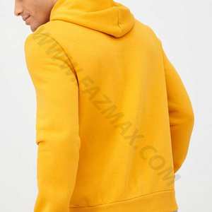 Sweat à capuche surdimensionné jaune pour hommes de haute qualité Logo imprimé personnalisé Plusieurs couleurs disponibles Polyester Jersey brodé Technics OEM - Product Image 6