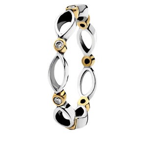 Anillos de Compromiso Elegantes para Mujer en Plata de Ley 925 con Circonita - Product Image 1