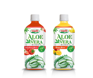 Boisson à l'aloe vera saveur fraise, certifiée HACCP, prix de gros, fabricant OEM ODM, Vietnam - Product Image 4