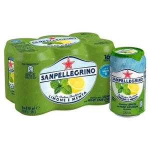 San pellegrino limão & hortelã 24 caso/pode