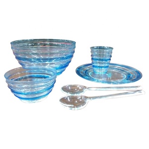 Juego de jarra y vasos acrílicos Loop - Product Image 4