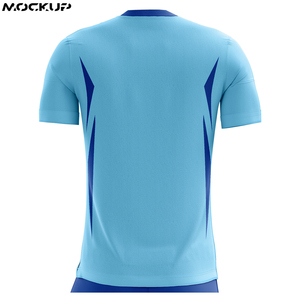 Logo personnalisé impression numérique 100% polyester unisexe adultes maillots de football uniformes ensemble de vêtements de sport entraînement par équipe - Product Image 6