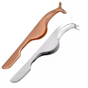 Ensemble de pinces droites pour Extension de cils, meilleure qualité, poignée en diamant, en acier inoxydable, marque privée - Product Image 2