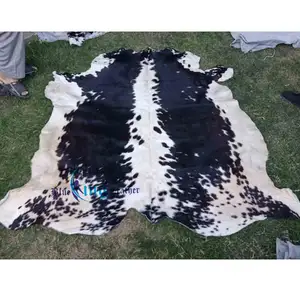 100% natural antique cowhide carpet Cow Hide Floor Rug