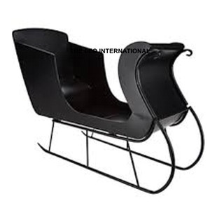 รถเลื่อนคริสต์มาสสุดทันสมัยทำด้วยมือโลหะเหล็กรูปทรงที่เป็นเอกลักษณ์รถเลื่อนหิมะสำหรับบ้านดีไซน์ทันสมัย - Product Image 2