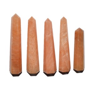 Grossiste Obélisque Aventurine Pêche: Obélisque Aventurine Pêche à vendre Point de cristal de guérison naturelle - Product Image 1