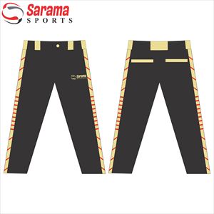 Pantalon de baseball confortable pour femmes avec design personnalisé, design et couleurs personnalisés, - Product Image 3