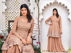 Indian Designer Georgette Embroidery Salwar Kameez <b>Suit</b> for <b>Women</b> Pakistani Concept <b>Wedding</b> Party Dress From Surat for Girls - Product Image 3