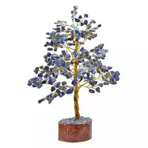 Árbol de lapislázuli Natural, potente árbol de cristal para activación de la mayor inteligencia y mejora la habilidad de las piedras preciosas - Product Image 4