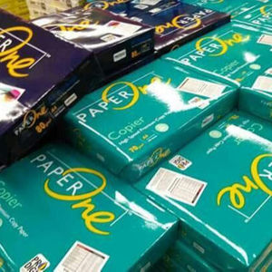 Rouleau jumbo de papier carbone revêtu de papier d'aluminium argenté brillant pour le bureau - Product Image 5