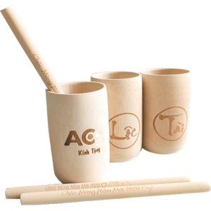 Premium quality bamboo straws, eco-friendly bamboo straws from Vietnam, custom logo straws - Product Image 4