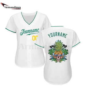 Camiseta de béisbol de equipo a rayas para hombre, uniforme de béisbol con estampado personalizado, sublimación, a la venta, Oem - Product Image 2
