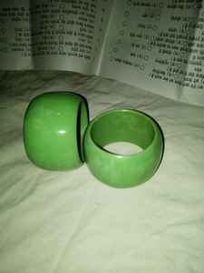 Rond de serviette en résine jaune fantaisie fait à la main décoration de table de mariage et hôtel maison nouveau porte-mouchoir pour les fêtes - Product Image 3