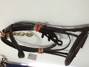 Brida de cuero genuino de alta calidad con banda para cejas de canal y banda para la nariz elegante colores negro/marrón/bronceado marca EQUINE SADDLE WORLD - Product Image 3