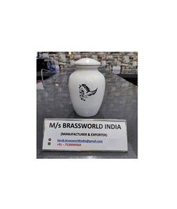 Urna de cremación de Mascota de aluminio pintada a mano, Cara de caballo, suministros funerarios de cremación de mascotas conmemorativas, nueva - Product Image 4