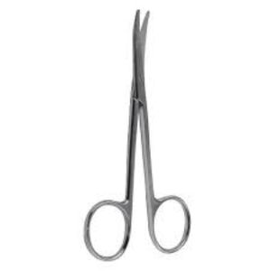 Ciseaux chirurgicaux floraux Neumann en acier inoxydable allemand, finition argentée - Product Image 2