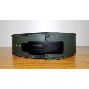 Ying Wears Gears <b>Weight</b> Lifting Lever Belts Cowhide 4 Inch Wide 10mm Thickness Non-Slip Back Support Power <b>Training</b> Adjustable - Product Image 3