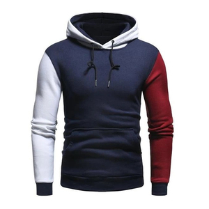 OEM New Different color patches hoodie customized high quality blank oversized plain <b>pullover</b> <b>Men</b> hoodies Custom logo printing - Product Image 6