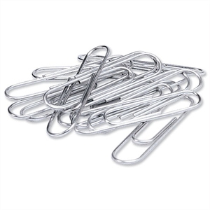 Abrigo de vinilo de 50mm Jumbo en bolsa de cierre de cremallera, Clips de papel de alta calidad, 50 Uds. - Product Image 1
