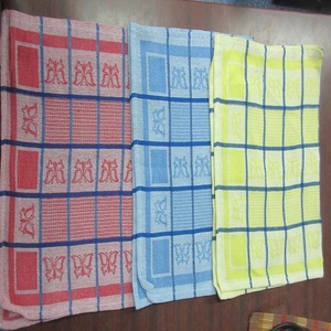 Tissu gaufré vert paon, 100% coton biologique certifié GOTS, serviettes de cuisine imprimées pomme, nouvelles serviettes de cuisine chaudes de haute qualité - Product Image 6