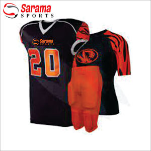 Nueva temporada estilo fútbol americano Jersey personalizado barato auténtico cosido fútbol americano, - Product Image 2