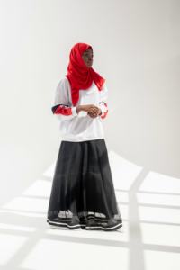 Camiseta de tela con sistema de microrespiración para gimnasio deportivo, estilo islámico modesto de moda - Product Image 6