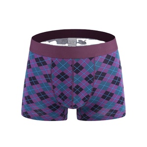 Calzoncillos bóxer de algodón/spandex para hombre, muestra gratuita OEM 2022, con diseño popular y estilo sexy. - Product Image 1