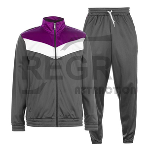 Wholesale OEM Fitted Sweatsuit Tracksuit Zipper Hoodies <b>Jogging</b> Men Jogger Track Suit - Product Image 1