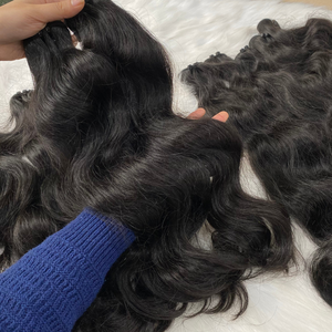 Wholesale Cambodian Remy Hair Vendors Cuticle Aligned Unprocessed Human Raw Hair <b>Weave</b> Bundles - Product Image 3