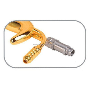 Retractor de pecho de fibra óptica TEBBETTS, tubo de succión de dientes, instrumentos de cirugía plástica chapados en oro, reutilizable - Product Image 6