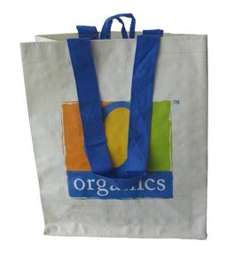 Bolsa de compras reciclada tejida PP de alta calidad hecha en Vietnam para uso en supermercados - Product Image 2