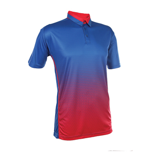 Oem custom logo digital printed men Sublimation Latest Design Golf Polo Shirt Men 2019, - Product Image 3