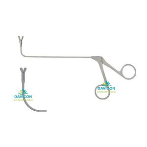 Fórceps de cuchara doble de jirafa de acero inoxidable quirúrgico Base de instrumento alimentado manual para Instrum - Product Image 1