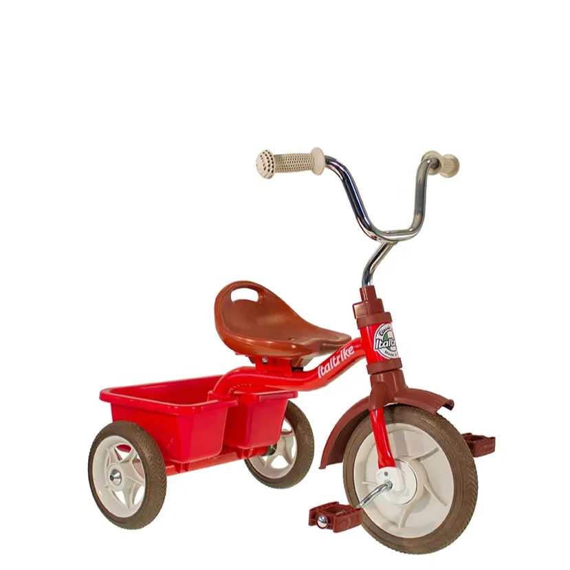 Wheel toys producer high quality 10" Transporter tricycle for families kids from 2 to 5 years old