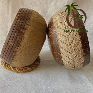 ชามกะลามะพร้าวธรรมชาติ,ชามกะลามะพร้าวเป็นมิตรกับสิ่งแวดล้อมขายส่งจากเวียดนาม - Product Image 5