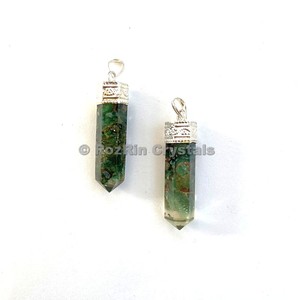 Meilleure valeur des pendentifs crayon vert Aventurine Orgonite: pendentifs crayon vert Aventurine Orgonite à vendre - Product Image 1