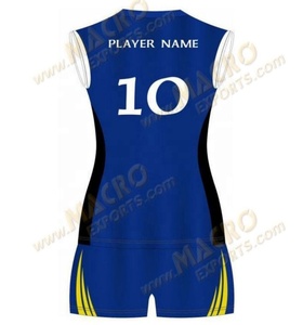Maillots de volley-ball personnalisés pas chers, designs OEM, sans manches, sublimés, 100% polyester, vêtements de sport, taille personnalisée pour hommes et femmes - Product Image 3