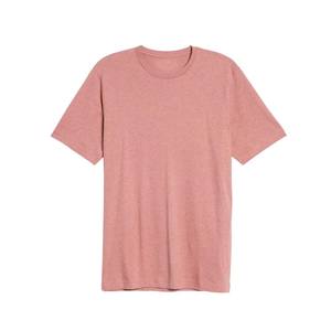 Camiseta de manga corta con cuello redondo para hombre, camiseta de gran altura - Product Image 5