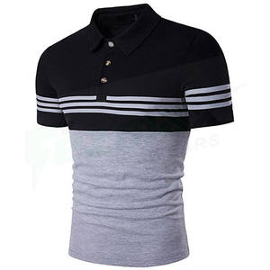 Polo de algodón para hombre, camiseta personalizada, precio barato - Product Image 2