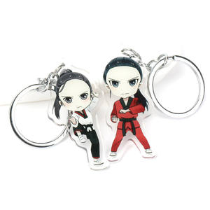 พวงกุญแจอะนิเมะอะคริลิคสีใสพิมพ์ลายได้ตามต้องการ - Product Image 3