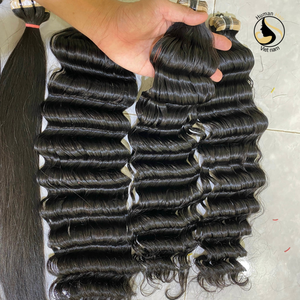 Extensions de cheveux 100 humains Remy, cheveux vierges de qualité supérieure, Double bande dessinée, en grande quantité - Product Image 4