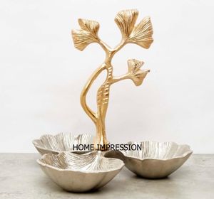 ชามเสิร์ฟโลหะเคลือบขอบโค้งดีไซน์เนอร์สินค้าใหม่สำหรับเครื่องครัวขายดี - Product Image 4