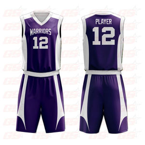 En gros hommes Uniformes de Basket-Ball Réversible 2 Côtés Porter Maillot De Sport Et Short En Maille Débardeur D'entraînement SetHot vente produits - Product Image 2