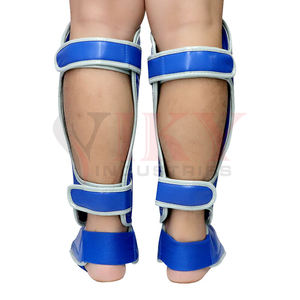 Protège-tibias personnalisables avec logo et couleur, différents styles et qualité supérieure, équipement de protection pour Muay Thai et boxe par Viky Industri - Product Image 5