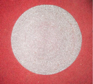 <b>Beaded</b> Classic Style <b>Placemat</b> for Home Hotel Wedding Party - Product Image 1