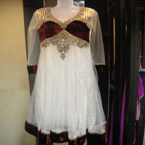 CHURIDAR indio ANARKALI para mujer - Product Image 2